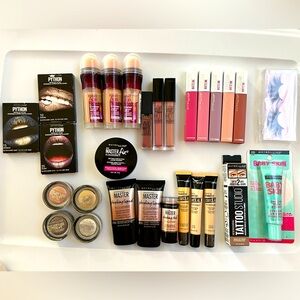 Maybelline HUGE BUNDLE SALE!! 70% discount $45 for all